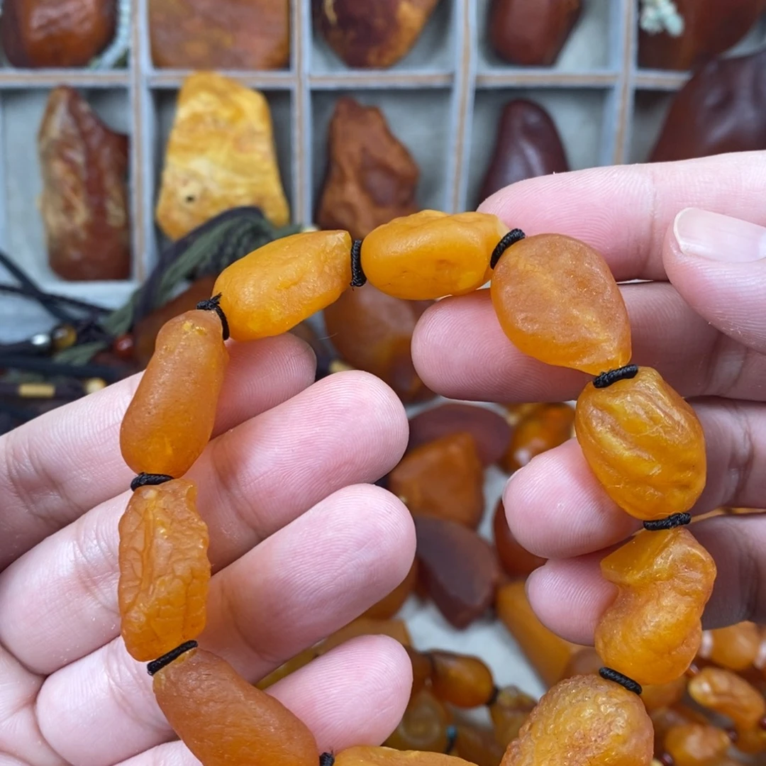 琥珀未镶嵌珠宝奇石