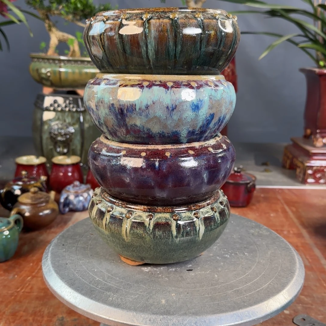 紫泥花盆水****王