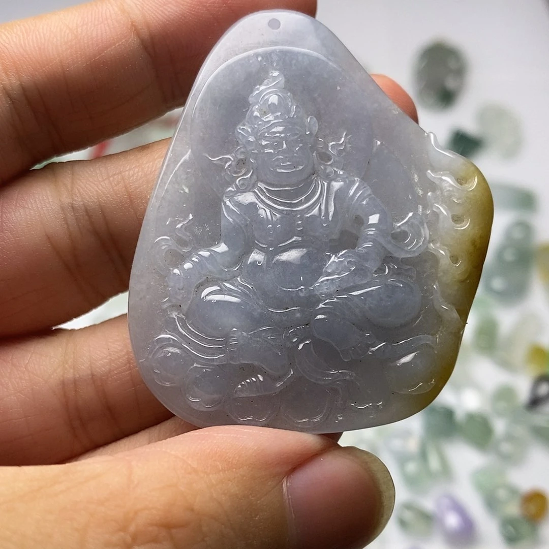 翡翠未镶嵌颈饰天然翡翠