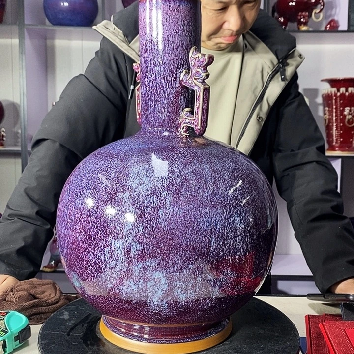 瓷片中国神垕精品钧瓷