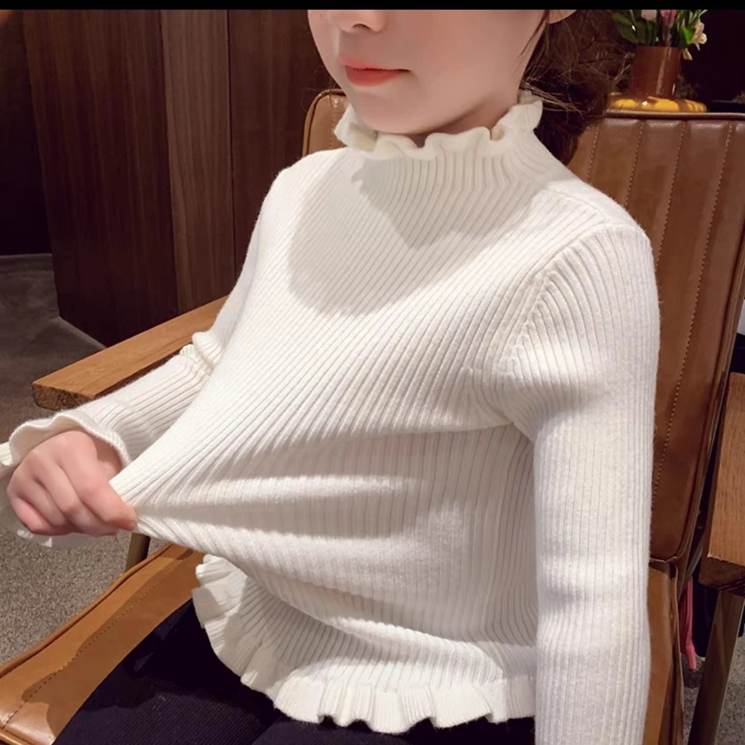 冬季女童百搭重工毛衣打底衫SDL2338M