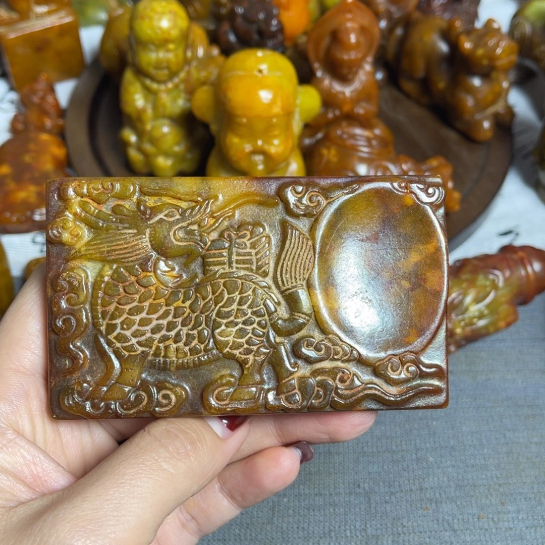 蛇纹石玉合金颈饰
