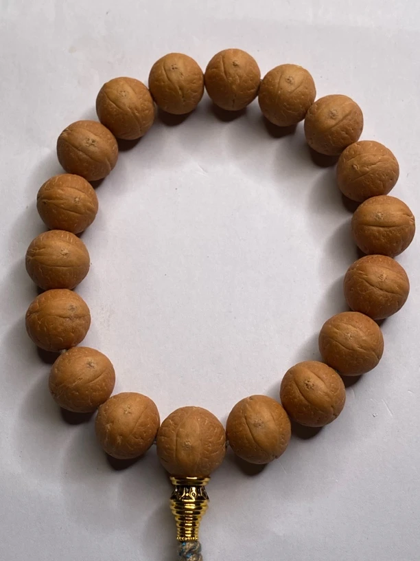 凤眼菩提，凤眼手串尺寸1.5，杏红皮，厚皮壳，