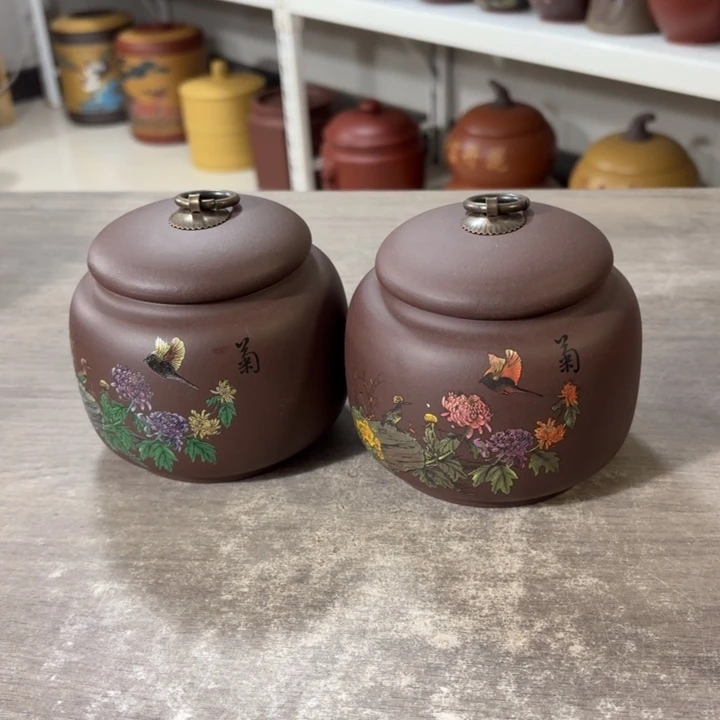 紫砂茶叶罐醒茶罐