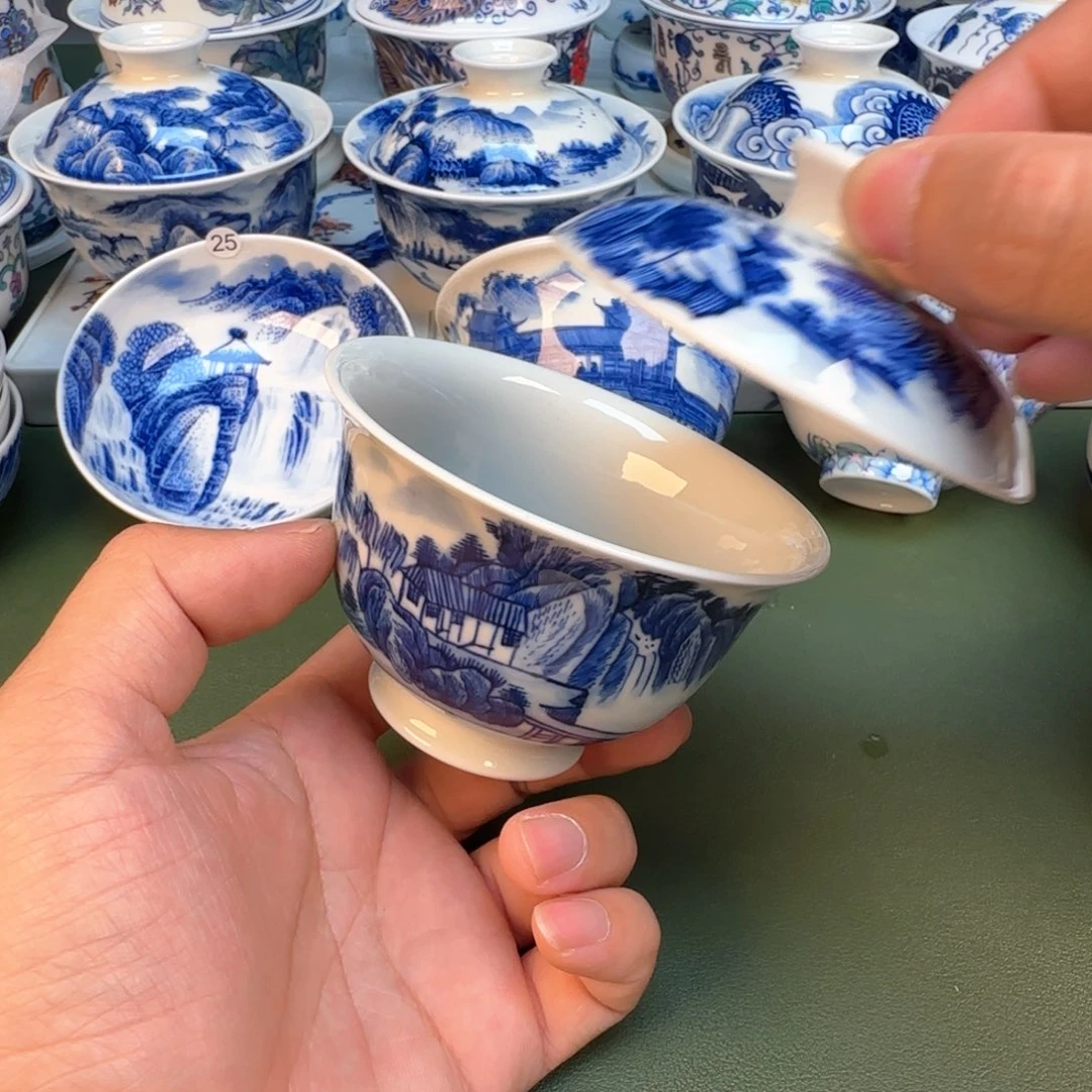 纯手工纯手绘茶具58