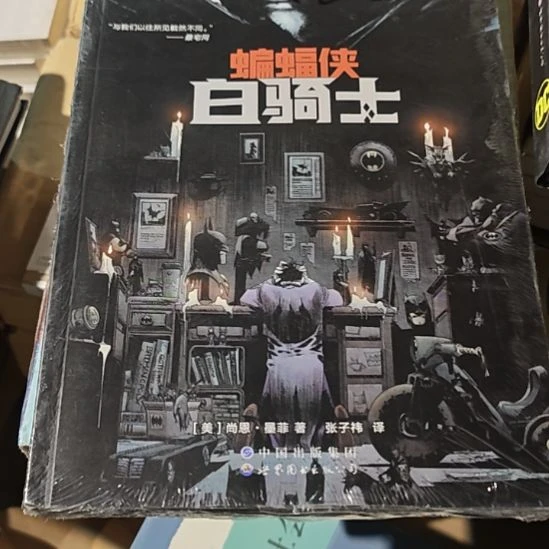 蝙蝠侠白骑士平装库存书