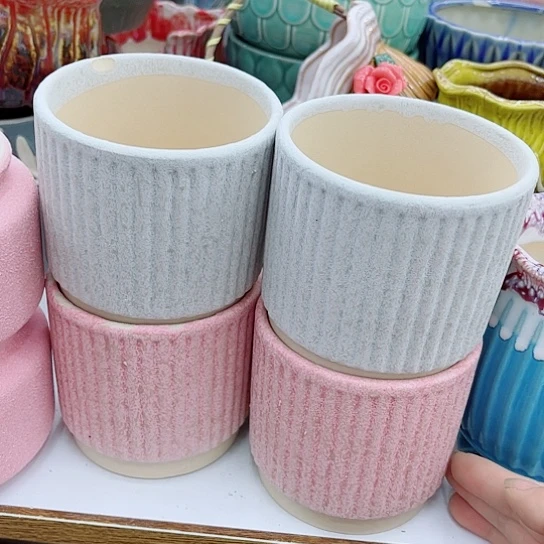 多肉绿植陶瓷花盆9.9包邮