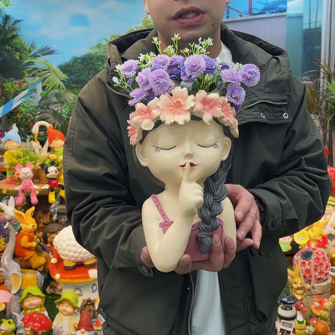 红陶花园庭院摆件&000&