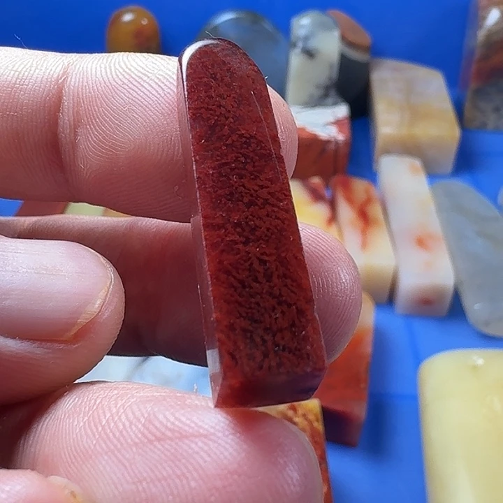 寿山石寿山石桃花冻石