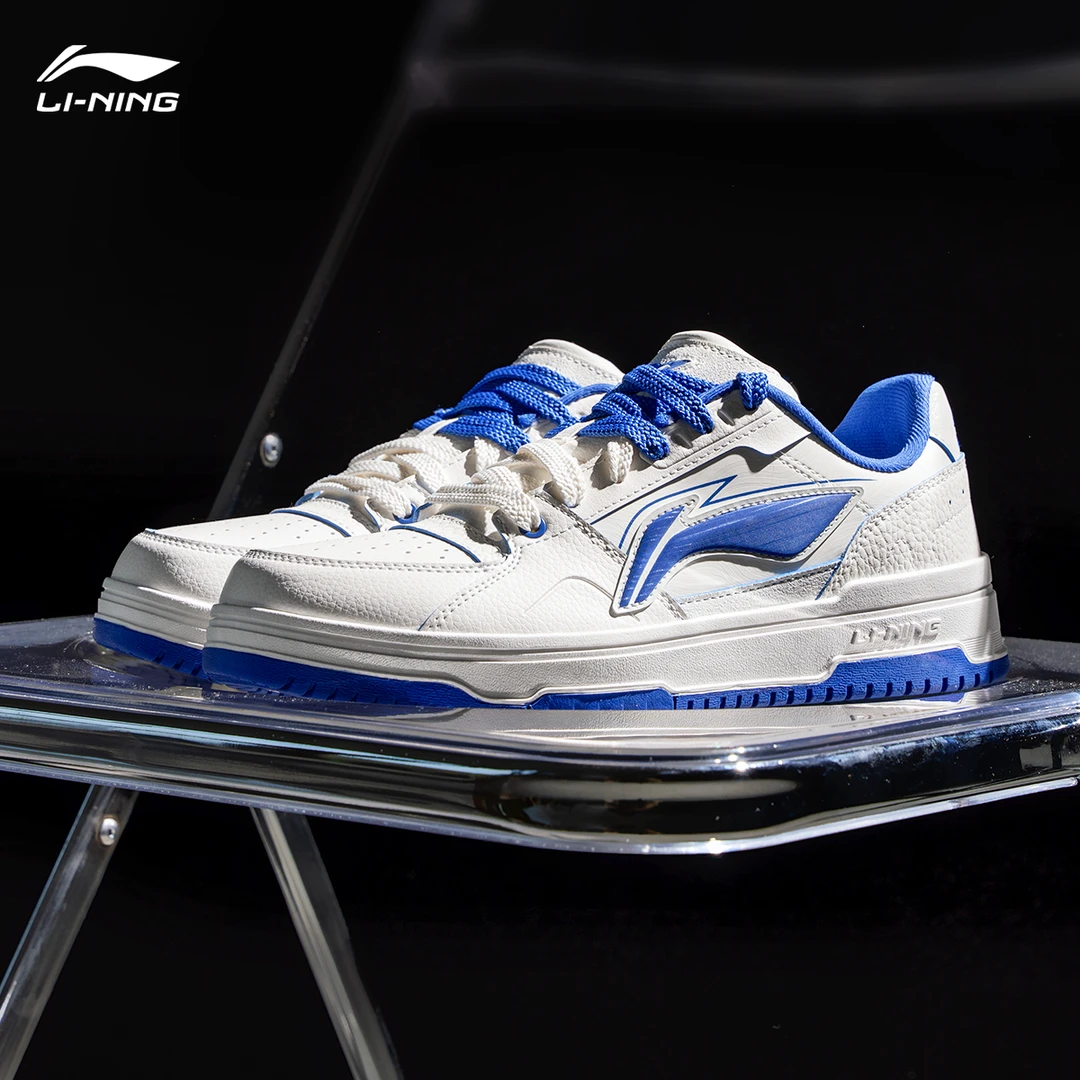 李宁天迹2板鞋男鞋2025新款透气春季正品滑板百搭休闲运动鞋男款