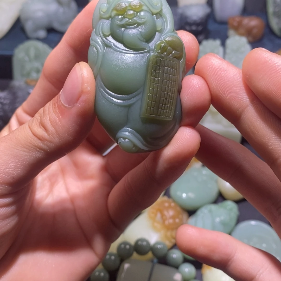 何***众和田玉未镶嵌挂件