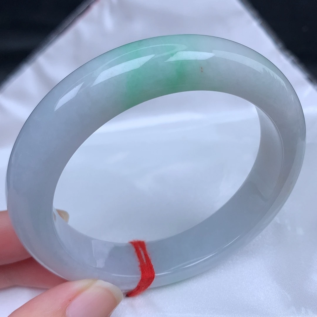 翡翠未镶嵌手镯天然