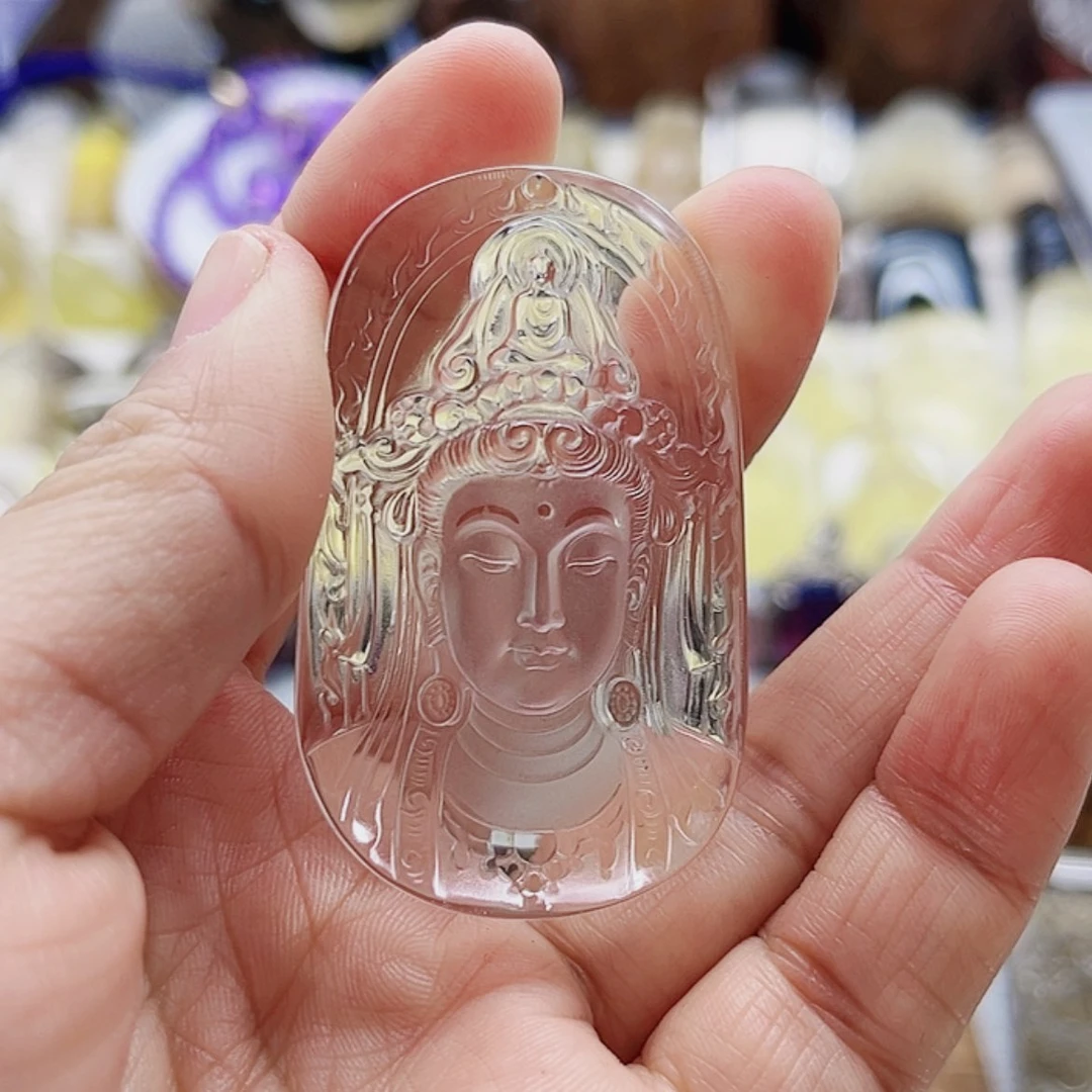 【闪购商品】水晶观音吊坠未镶嵌云****慕