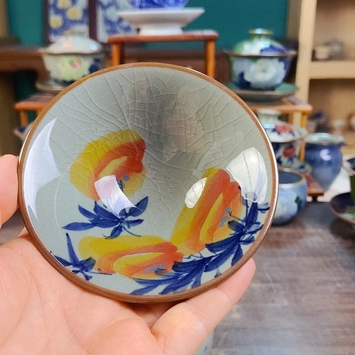 瓷片手工制作工艺精湛等