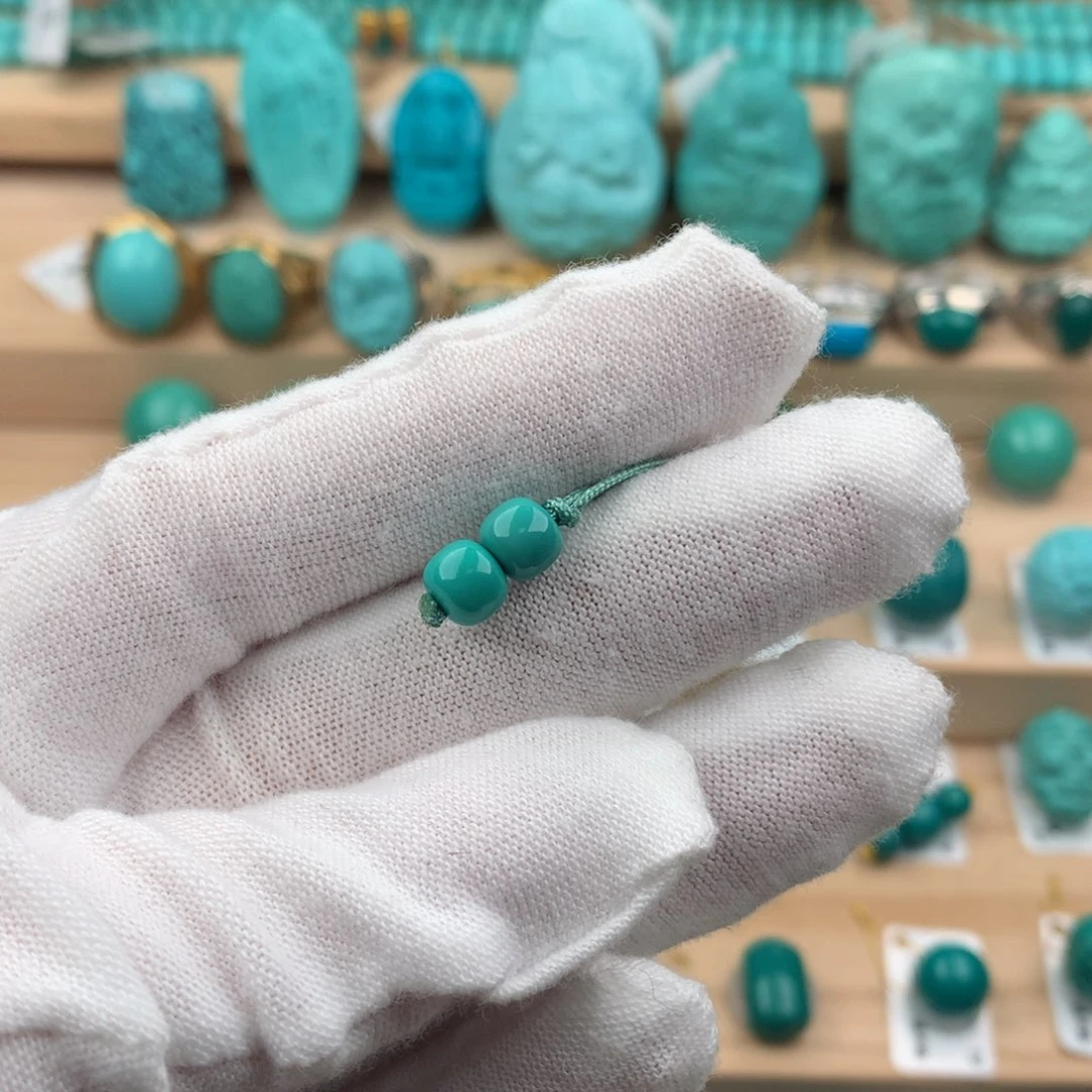 绿松石配饰未镶嵌晓*