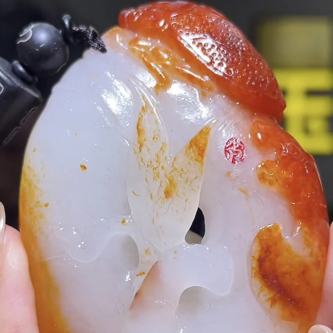 手把件货玉石把玩件文玩摆件D2