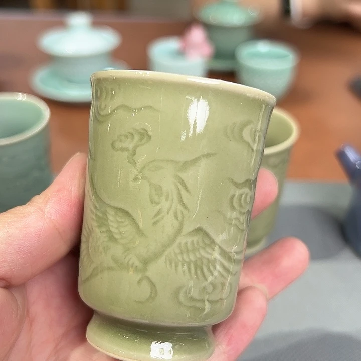 龙泉敬悦青瓷品茗杯