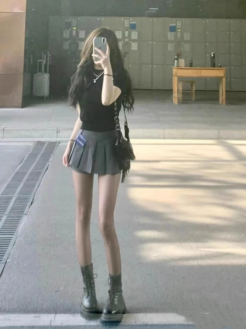 夏装搭配一整套盐系轻熟御姐炸街时尚美式别致甜辣上衣裙子套装女