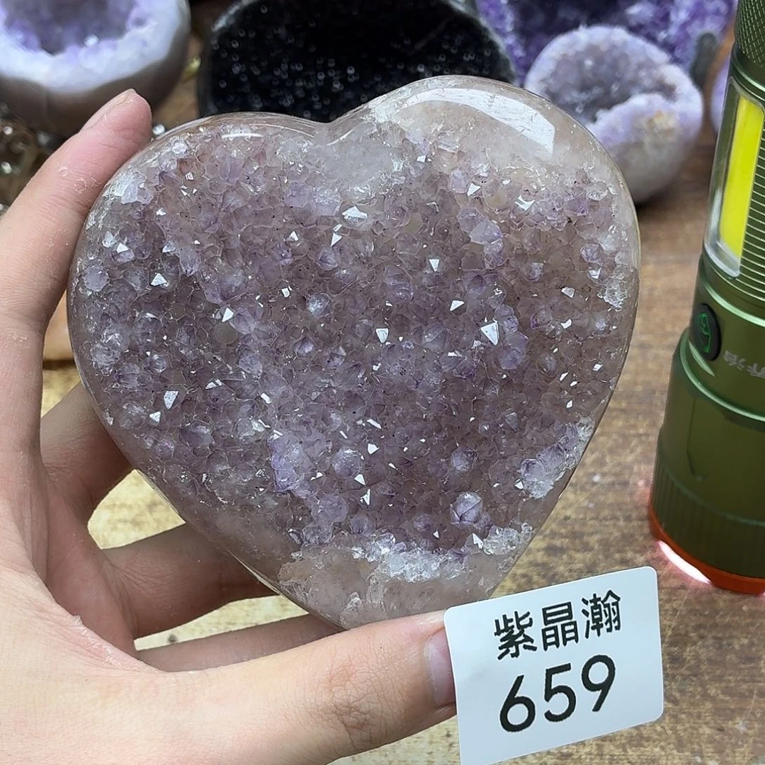 紫晶大型摆件（非配饰）未镶嵌