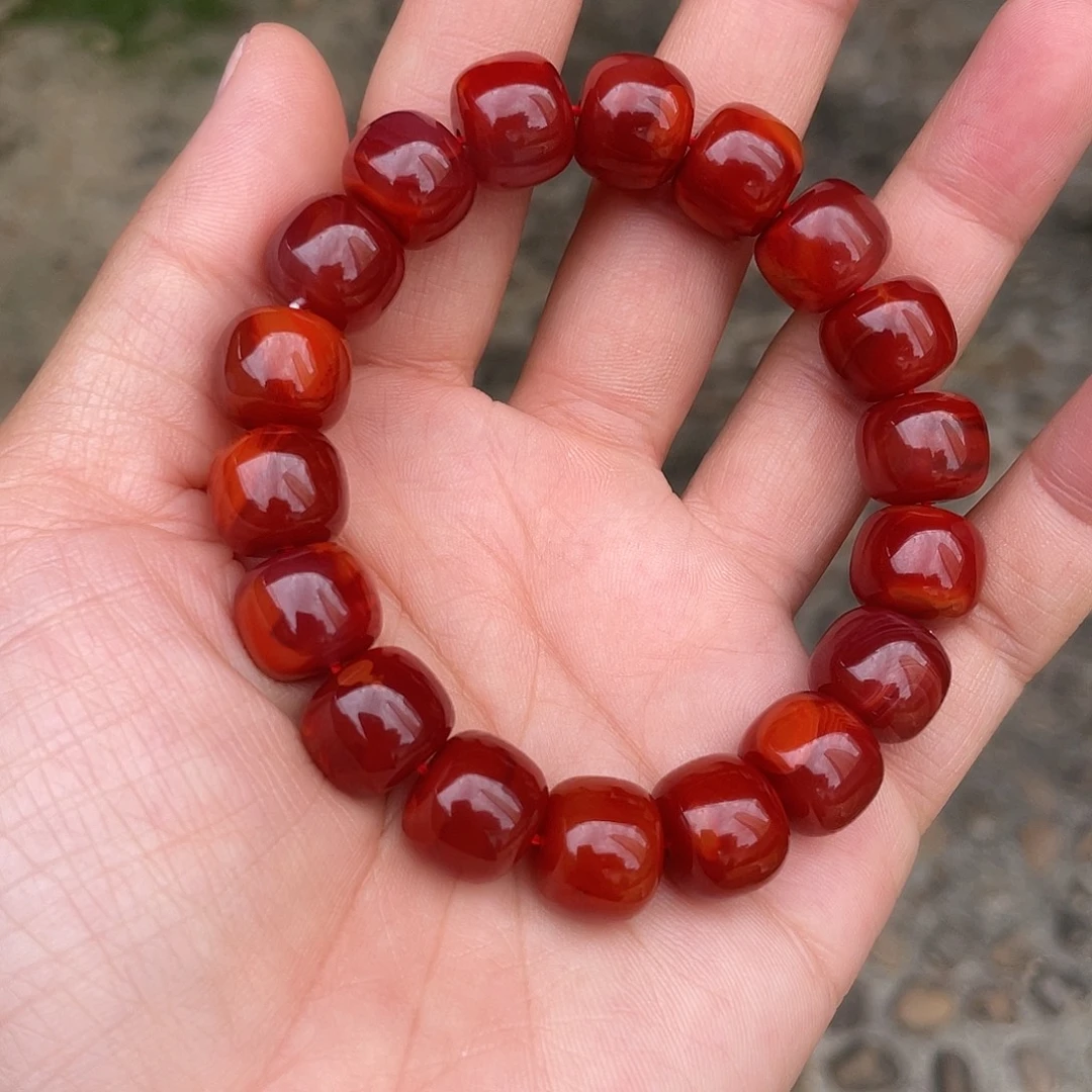 未镶嵌手串南红玛瑙12
