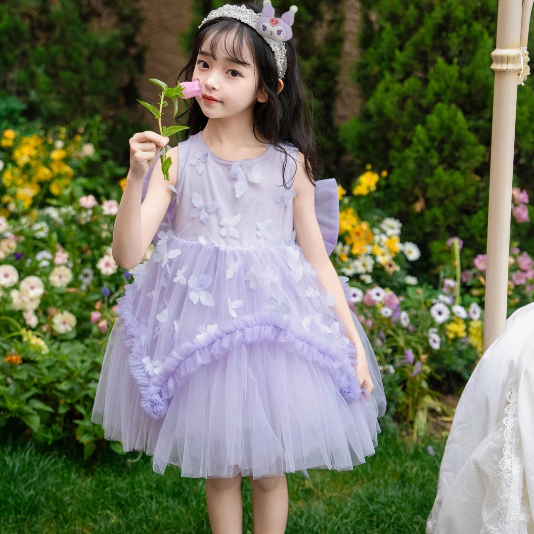 ***酷落米公主裙夏款纱裙公主裙夏季女童