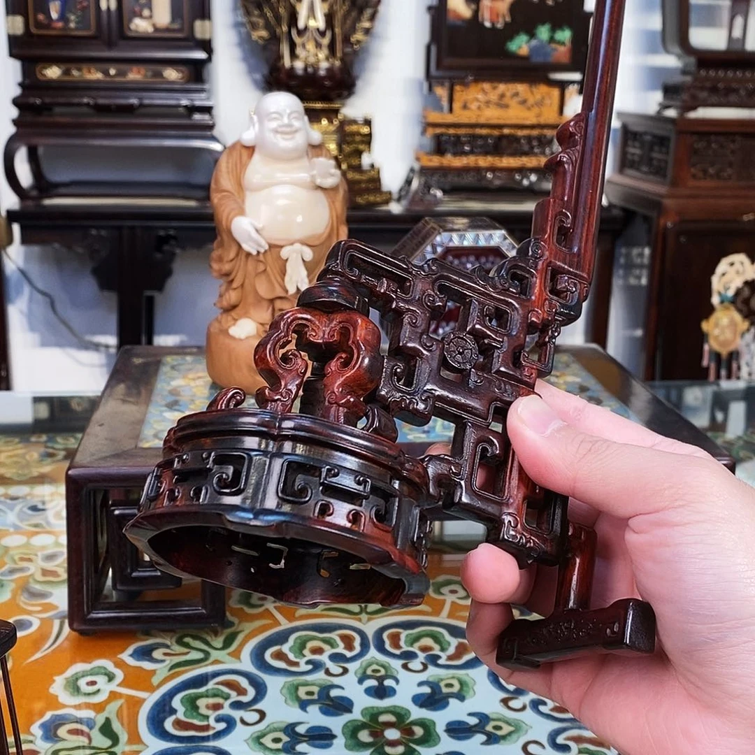 红酸枝木类成套家具架子