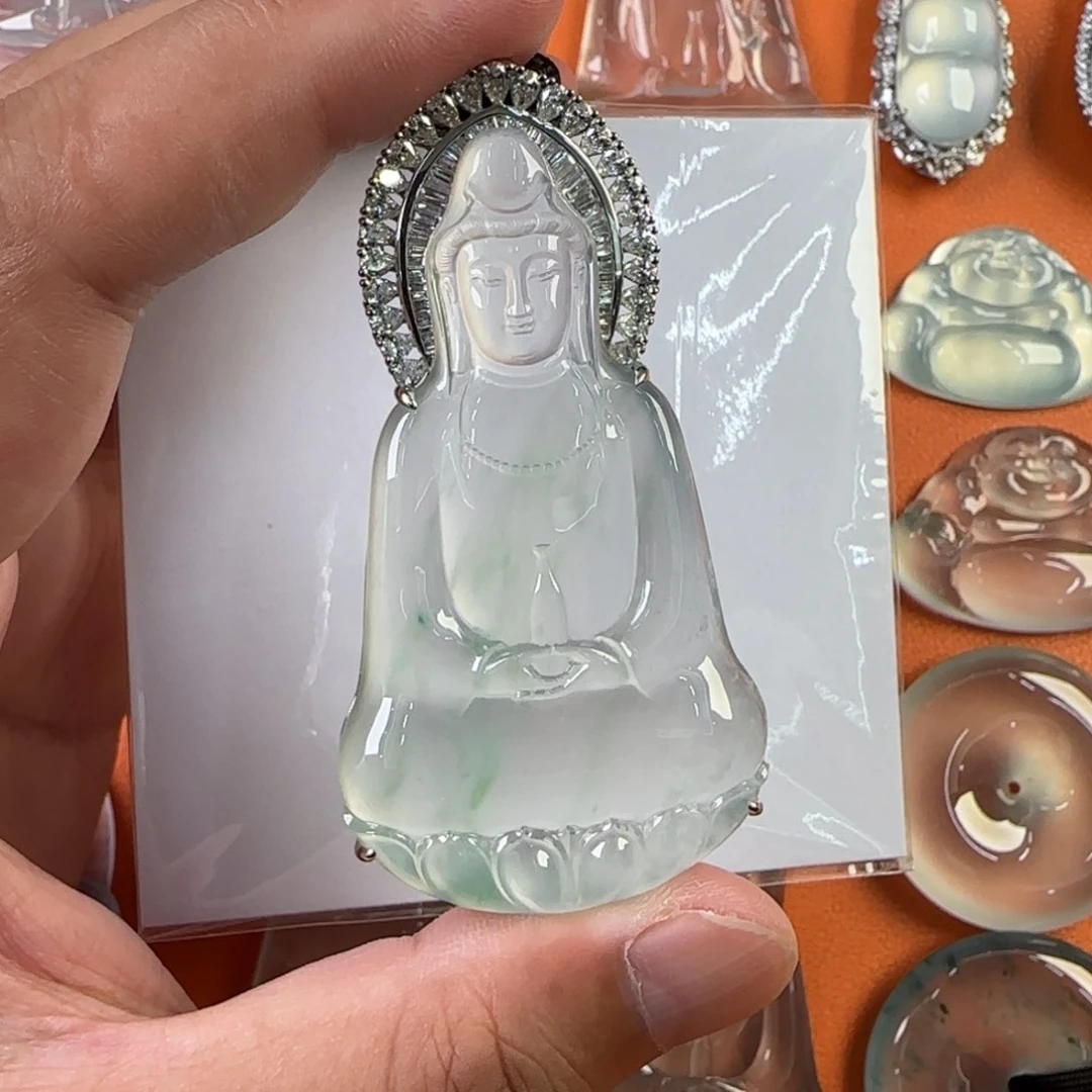 定制翡翠未镶嵌天然