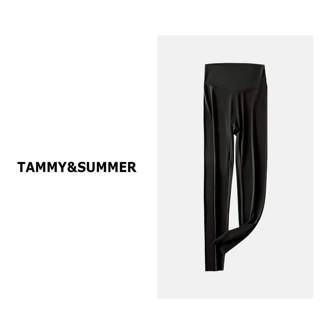 【Tammy&Summer】薄款防晒面膜凉感瑜伽裤显瘦透气外穿打底裤2512