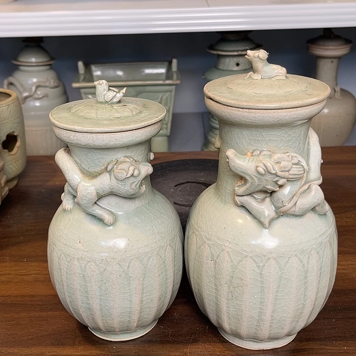 龙泉青瓷青瓷茶具套装家用