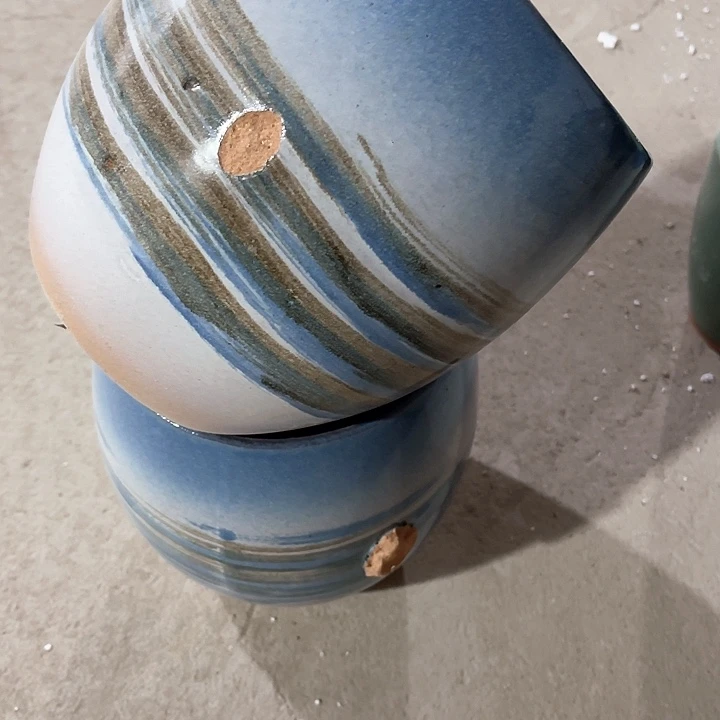 红陶口径16高度20一只瑕疵