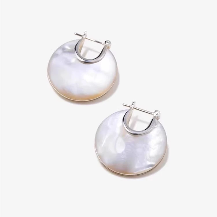 铜合金耳饰 耳环原创设计小众耳圈高级感轻奢气质耳饰女爆款耳环