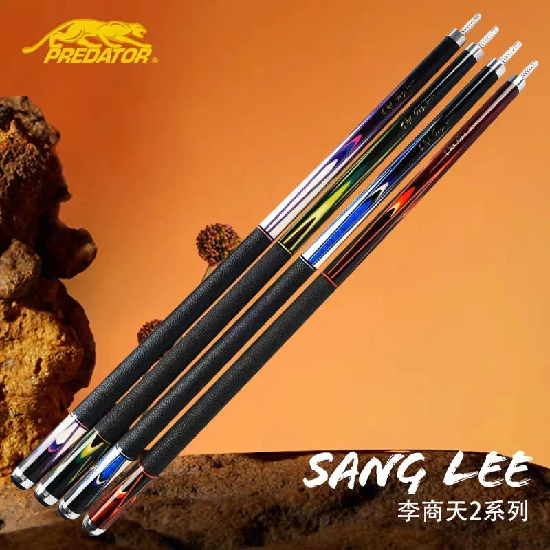 美洲豹LE-SL限量款中式八球九球杆大头杆台球杆后把