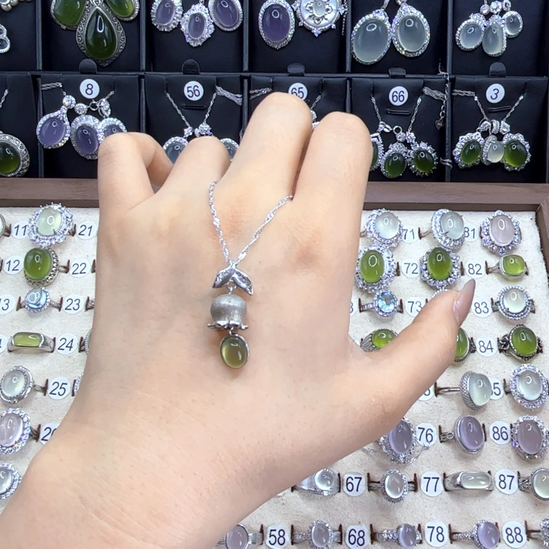 X***.岫玉银S925镶嵌戒指