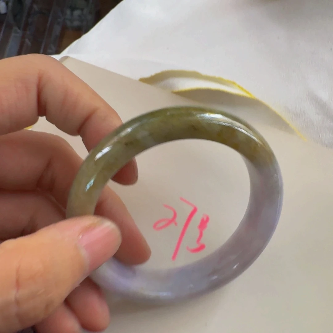 翡翠手镯未镶嵌老坑56.8