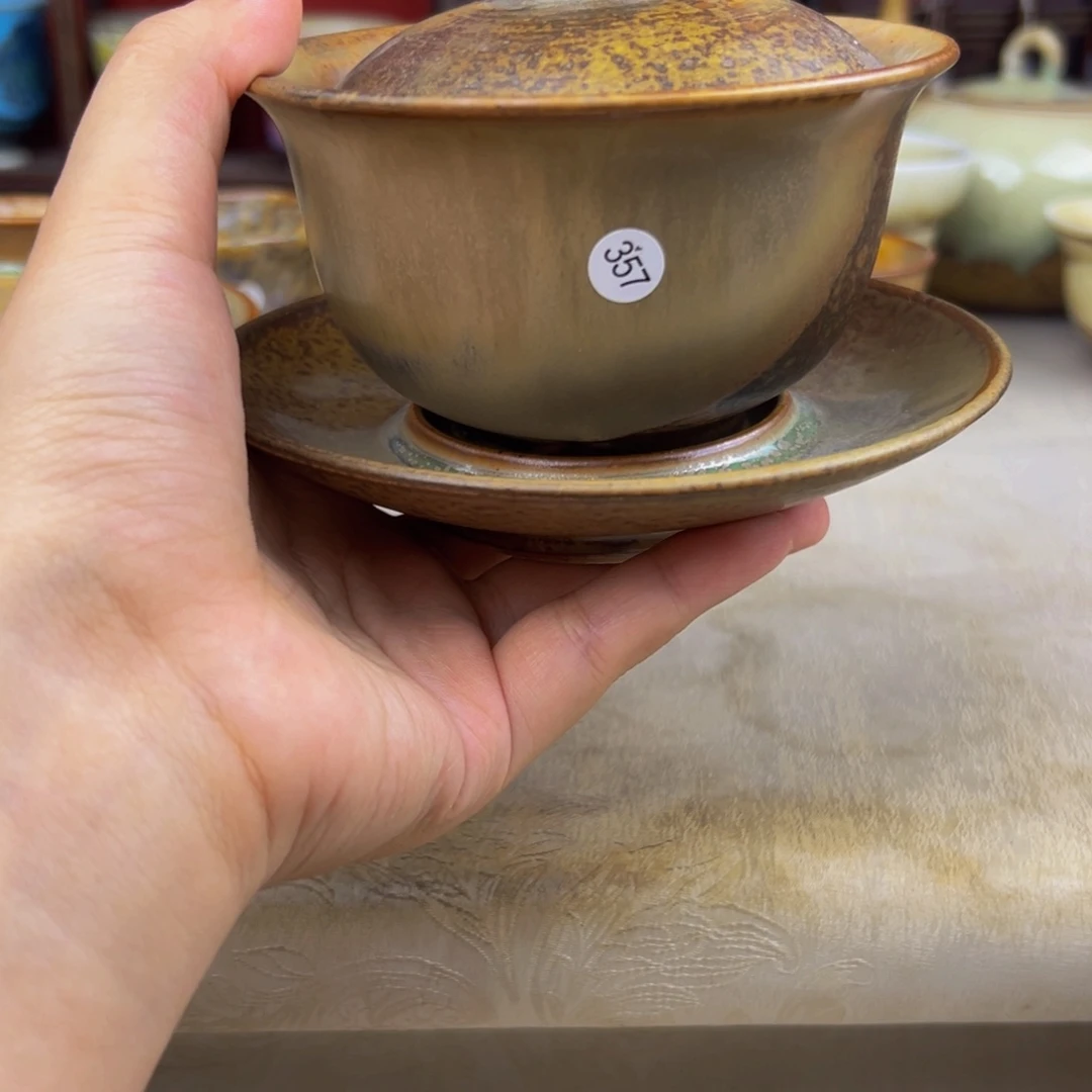 杯纯手工柴烧主人杯