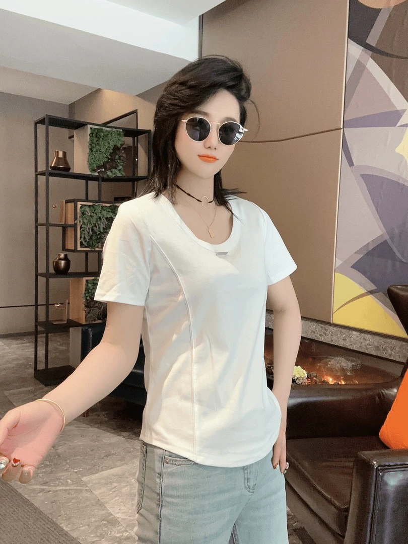 【品质】洋气时尚显瘦百搭款打底衫拉链时尚9911