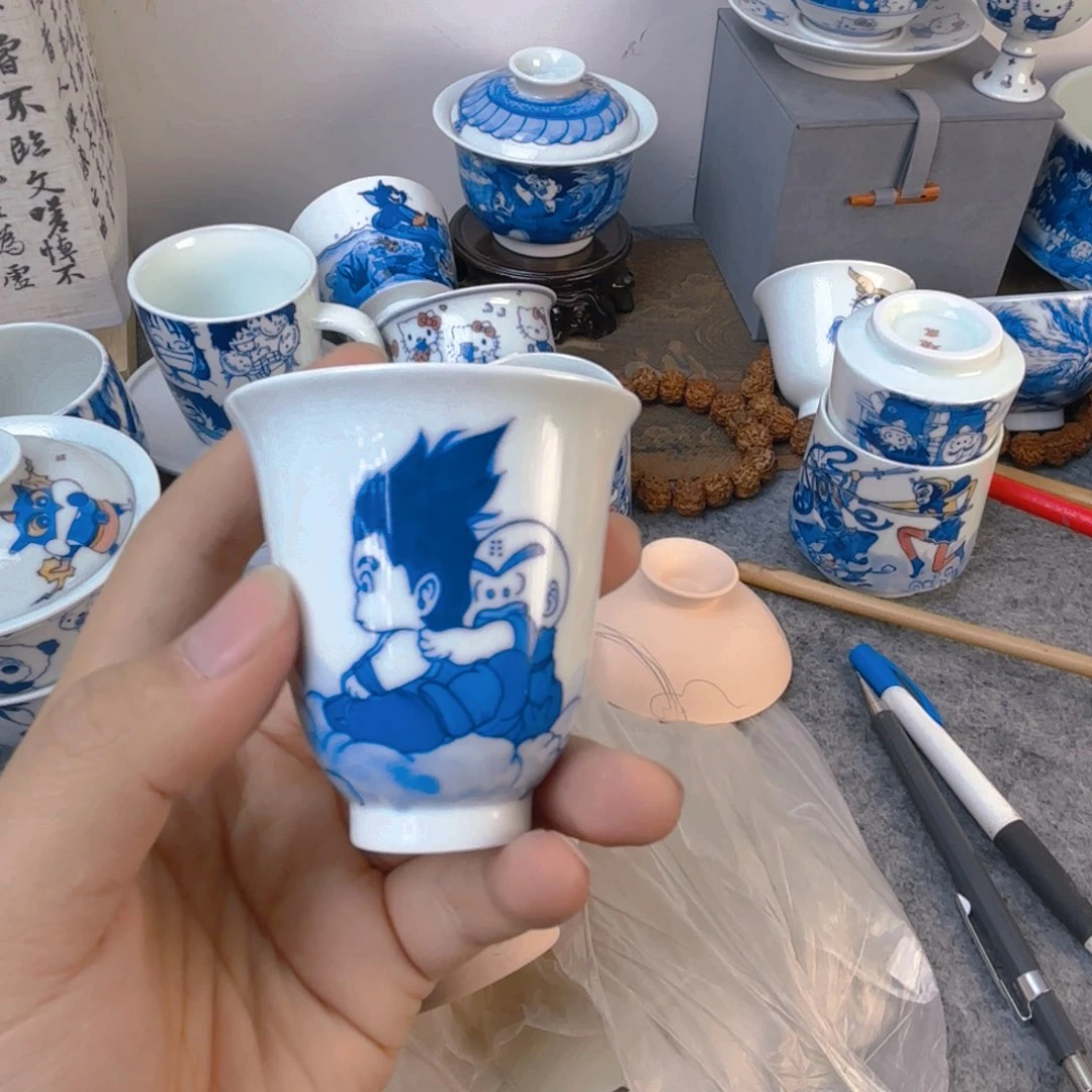 景德镇陶瓷动漫杯