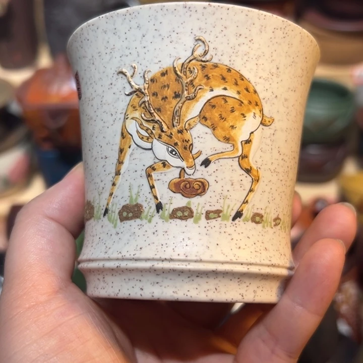 茶杯紫砂宜兴紫砂主人杯