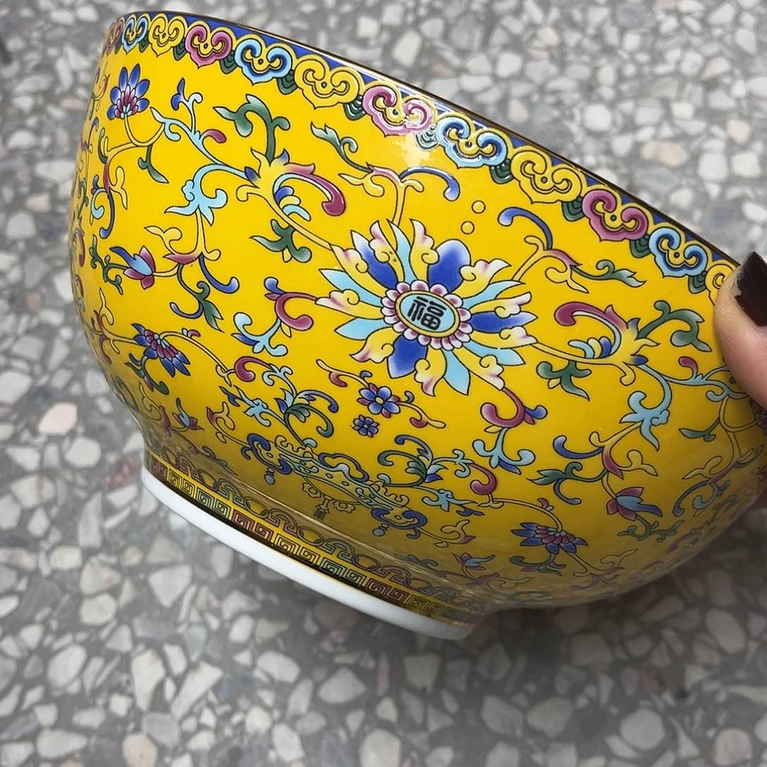 珐琅8寸1个………………