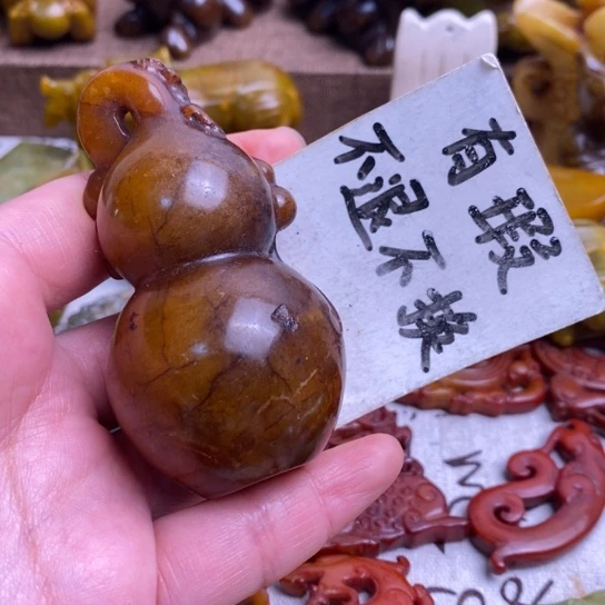 蛇纹石玉未镶嵌颈饰31