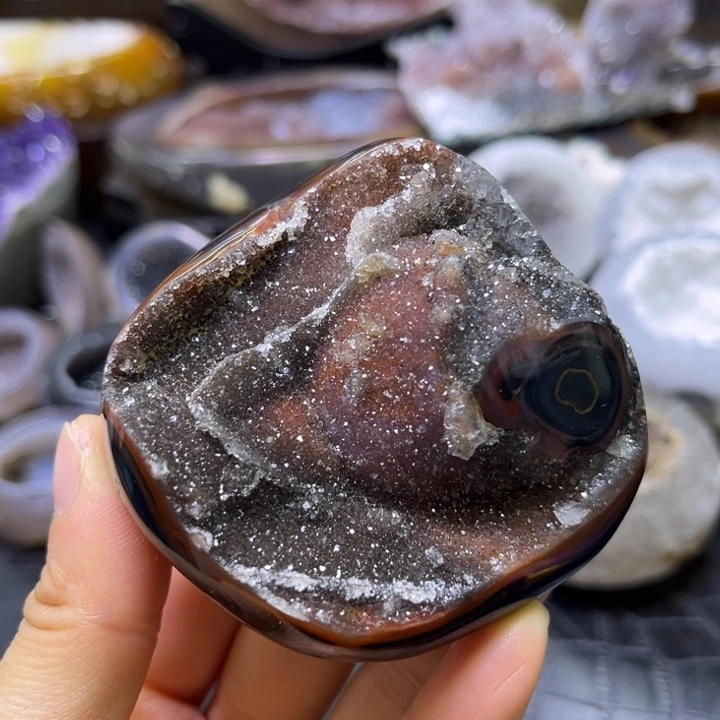 水晶未镶嵌珠宝半成品
