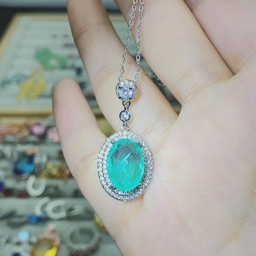 【闪购商品】托帕石耳饰银S925镶嵌