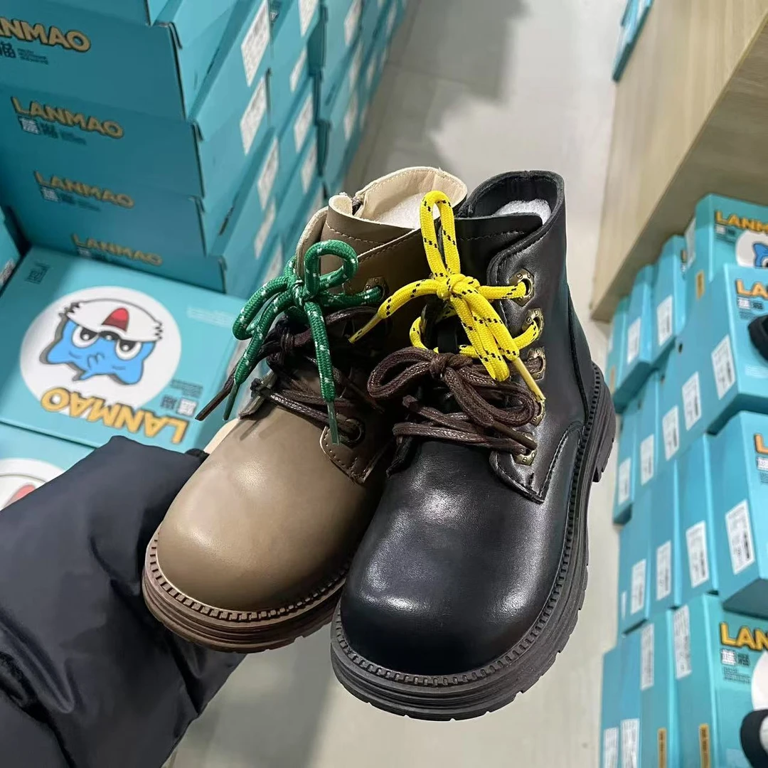 0207-19 英伦风百搭时装靴女童靴 XX  LM 760