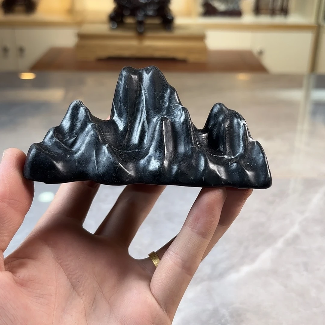 灵璧石手工雕刻奇石摆件