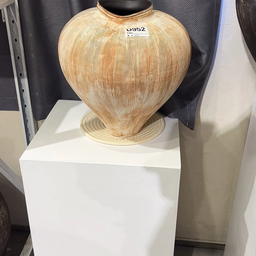 奕***D瓶D952高35.5口10陶瓷花瓶无孔