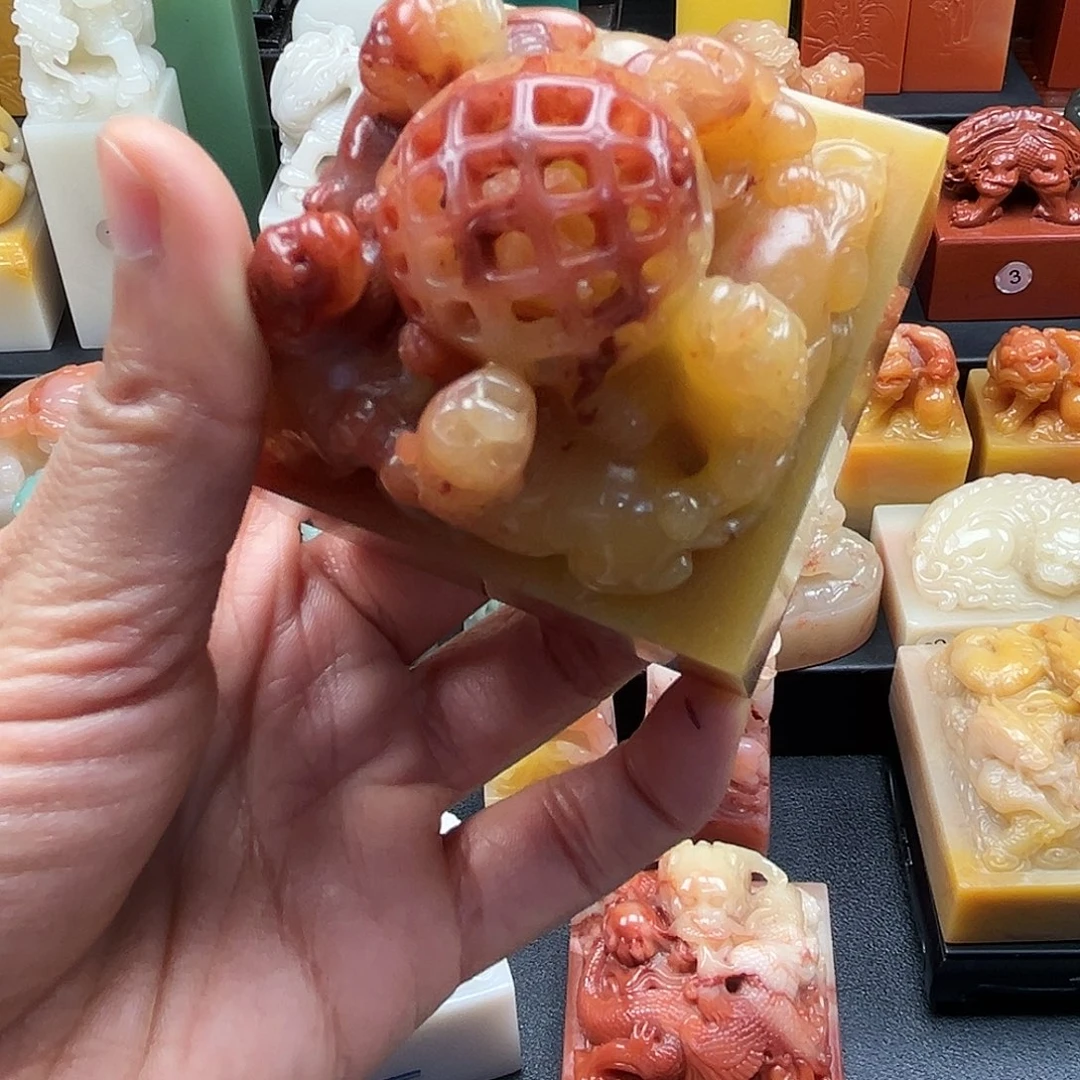 寿山石印石这个我是很看好