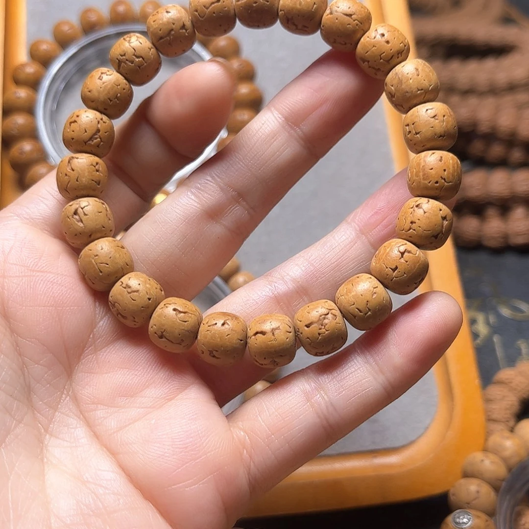 金刚菩提吊坠好**巧9*8mm龙珠