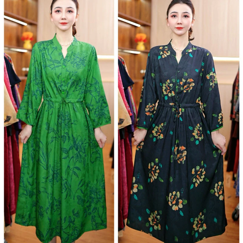 7750-18新款双面穿连衣裙