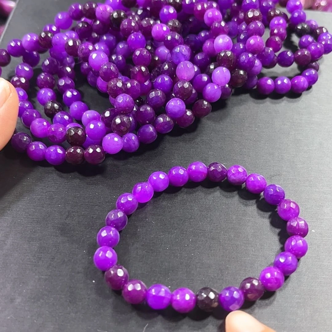 【闪购商品】琉璃配饰舒具石老油料63单圈卡七点六