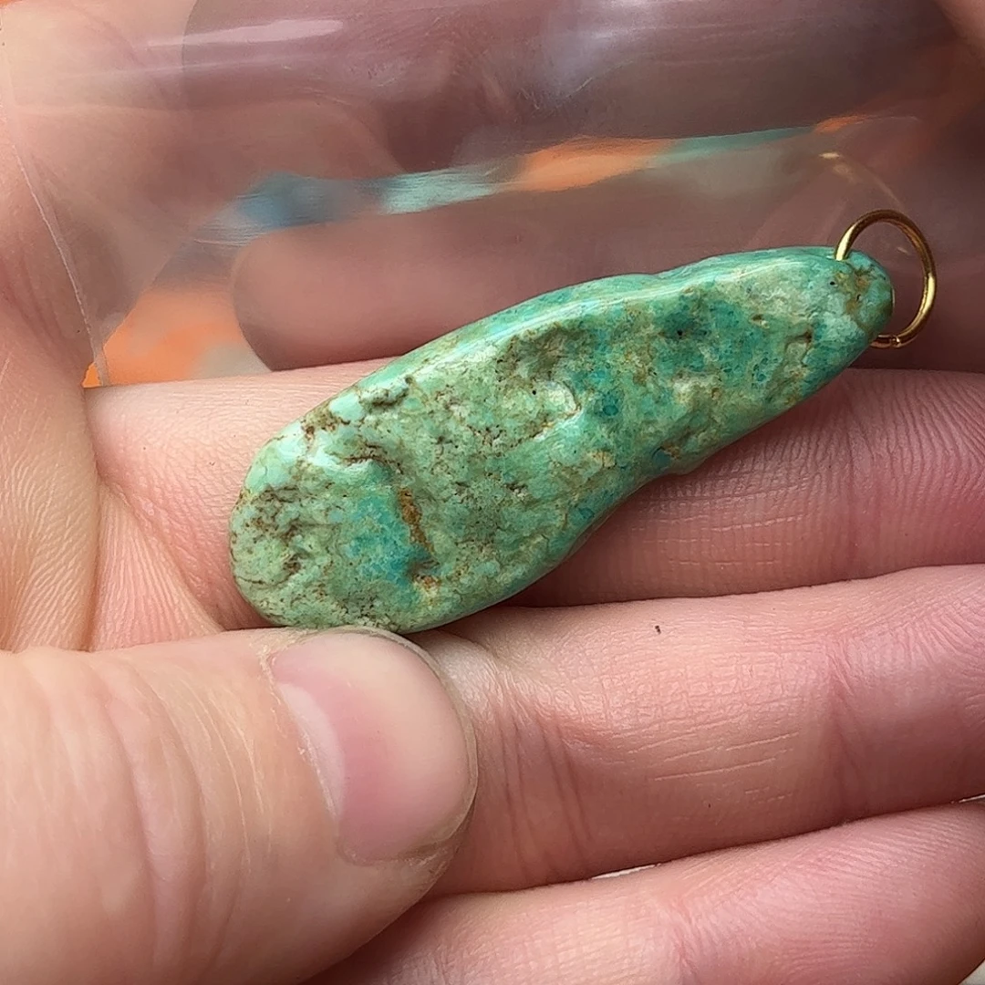 绿松石未镶嵌感谢大哥大姐对我的支持